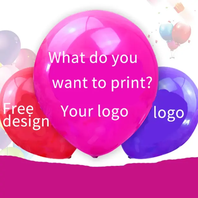 Balões Personalizados com Seu Logotipo para Festas, Casamentos e Eventos - 200 Peças para Publicidade e Celebrações