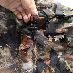 Atualizado bionics camuflagem máscara facial completa capa de pesca mosquito boné ciclismo 3d folhas de caça chapéu cachecol caçador equipamentos - Image 5