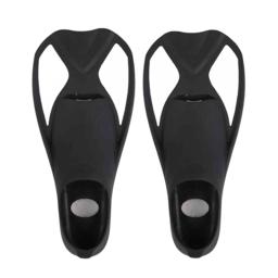 Nadadeiras barbatanas de formação flutuante curto natação adultos crianças barbatanas de viagem para mergulho snorkeling watersports ferramenta silicone - Image 5