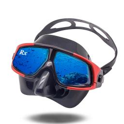 Rx prescrição corretiva kit de engrenagem de mergulho óptico hyperopia miopia snorkel conjunto seco topo máscara de mergulho visão ampla anti-nevoeiro uv400 - Image 1