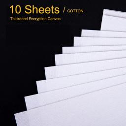 Tela profissional em branco a3/a4/a5, tela para pintura, pintura a óleo acrílica, à prova d'água, suprimentos artísticos para artista, 10 folhas - Image 4