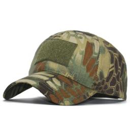 Boné de beisebol ajustável tático verão protetor solar chapéu camuflagem airsoft caça acampamento caminhadas bonés de pesca - Image 6