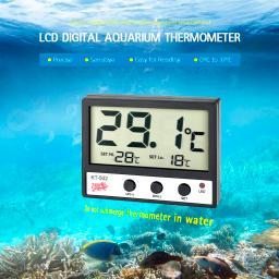 LCD digital termômetro para aquário, aquário termômetro, alta e baixa temperatura alarme, temperatura, alarme de temperatura, temperatura metros, temperatura metros, temperatura metros, ° C/° F - Image 5