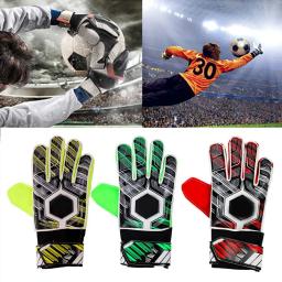 Luvas Goalkeeper para adultos e crianças, futebol, goleiro, dedo inteiro, proteção para as mãos - Image 2