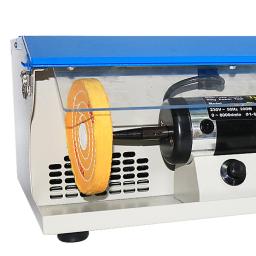Polimento lustrando máquina com Poeira Collector Bench, Jóias Polidor, Multi-Use Heavy Duty Ferramenta Elétrica, 8000RPM, DM-5 - Image 6