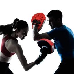 Kit de esteira engrossada boxe vermelho para treinamento de karatê, luta karatê, boxe concentrado, gol Sanda, boxe sparring saco, luvas de cinco dedos - Image 5