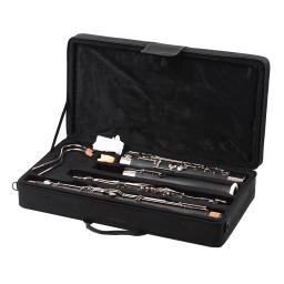 Muslady profissional c chave basson woodwind instrumento de madeira corpo niquelado chave com luvas de reed pano de limpeza estojo de transporte - Image 2