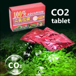 Fertilizante co2 para aquário e planta, suplemento de liberação de co2 para tanque de peixes, plantas aquáticas, crescimento de grama, suprimentos de aquário com 12 ou 36 comprimidos - Image 1