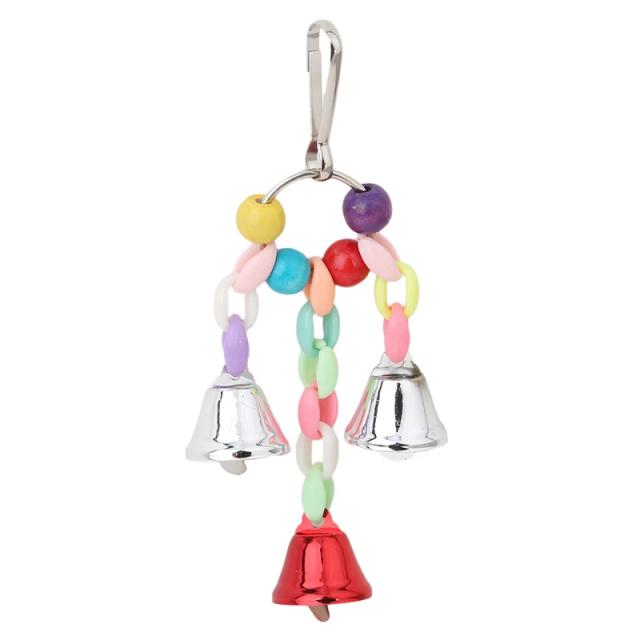 Brinquedos Coloridos para Papagaios: Gaiola com Acessórios Diversos e Divertidos para Periquitos e Budgies