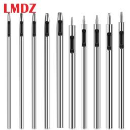 Lmdz 10 pcs cortador de furador de couro oco punch set para artesanato de couro ferramentas ocas redondas para material macio de trabalho - Image 1
