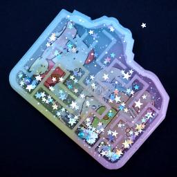 Moldes agitador de resina uv para labirinto, ferramenta para artesanato com varinha mágica e seringa de óleo, 1 peça - Image 4