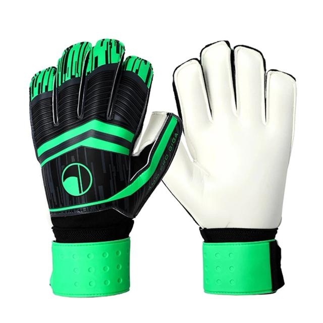 Luvas de Futebol para Goleiros Masculinos - Proteção Profissional em Látex para Dedos Fortes e Confortáveis tamanho 8-10