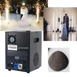 Máquina de faísca fria fogos de artifício fonte fria chama efeito palco máquina noite festa clube iluminação casamento sparklers 600w - Image 1