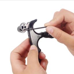 Pinça de liberação para arco composto, pinça de 4 dedos para tiro com arco composto, acessórios esportivos de tiro com arco - Image 6