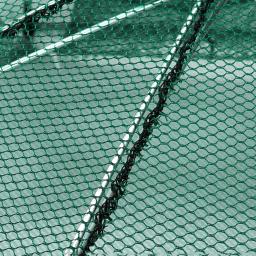 Rede de guarda-chuva dobrável para alimentador de peixes Cesta de lagosta Gaiola de pesca Armadilha de caranguejo Ferramenta de gaiola de caranguejo 4-20 buracos - Image 3
