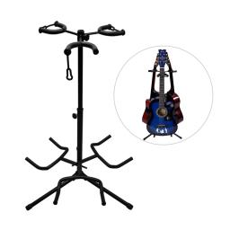 Suporte ajustável multi guitarra, suporte tripé para guitarra elétrica acústica, instrumento de corda, piso, 3 titulares, baixo - Image 1