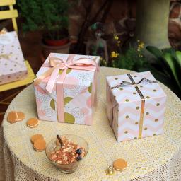 Fold Pink Gift Embrulho Papel, Coração Do Amor, Valentine Gradiente De Alumínio, Papel De Presente De Férias, Presente De Natal, 50*70cm - Image 2
