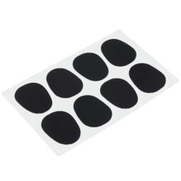 8 pçs/lote silicone preto 0.5mm alto tenor saxofone clarinete bocal almofadas - Image 5