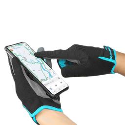 Luvas de ciclismo MTB para homens, acessórios para motocicletas, bicicleta, tela sensível ao toque, respirável - Image 3