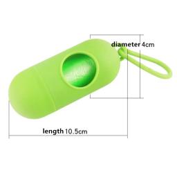 Sacola coletora de dejetos para cachorro, saco de lixo portátil para coletar fezes de gato, limpeza para passeio ao ar livre com animais de estimação - Image 5