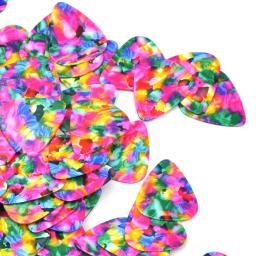 Palheta rosa celuloide para guitarra, conjunto de 500 peças de palhetas coloridas com 0.71mm e 0.96mm - Image 4