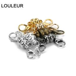 Fechos magnéticos de cobre com Fechos Lagosta, Conectores para colares e pulseiras, Descobertas Jóias DIY, 38x7mm, 10 conjuntos por lote - Image 4