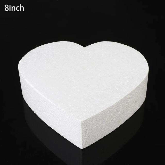 Molde de Espuma Redonda para Bolos de 4, 6 e 8 Polgadas - Acessório Prático para Decorações de Festas e DIY em Sugarcraft