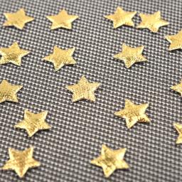 100 pces 20mm natal floco de neve confetes de prata de ouro cinco pontas estrela papel sucata festa de casamento decoração confetes ano novo - Image 3