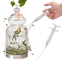 20ml/50ml alimentador de pássaros do bebê ajustável seringa de alimentação de papagaio levantada à mão alimentador de pássaros suprimentos - Image 2