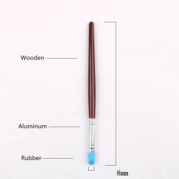 Borracha Silicon Tip Pincéis para pintura a óleo aquarela, Shaping Carving Tool, Ferramentas Clay Escultura, 5pcs - Image 6