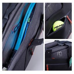 Sharapova bolsa raquete tenis mochila raqueteira HEAD de tênis head 19-20, bolsa de ombro para mulheres, squash, 6 raquetes de tênis, conjunto esportivo raqueteira beach tennis mochila raquete mochila tenis feminina - Image 5