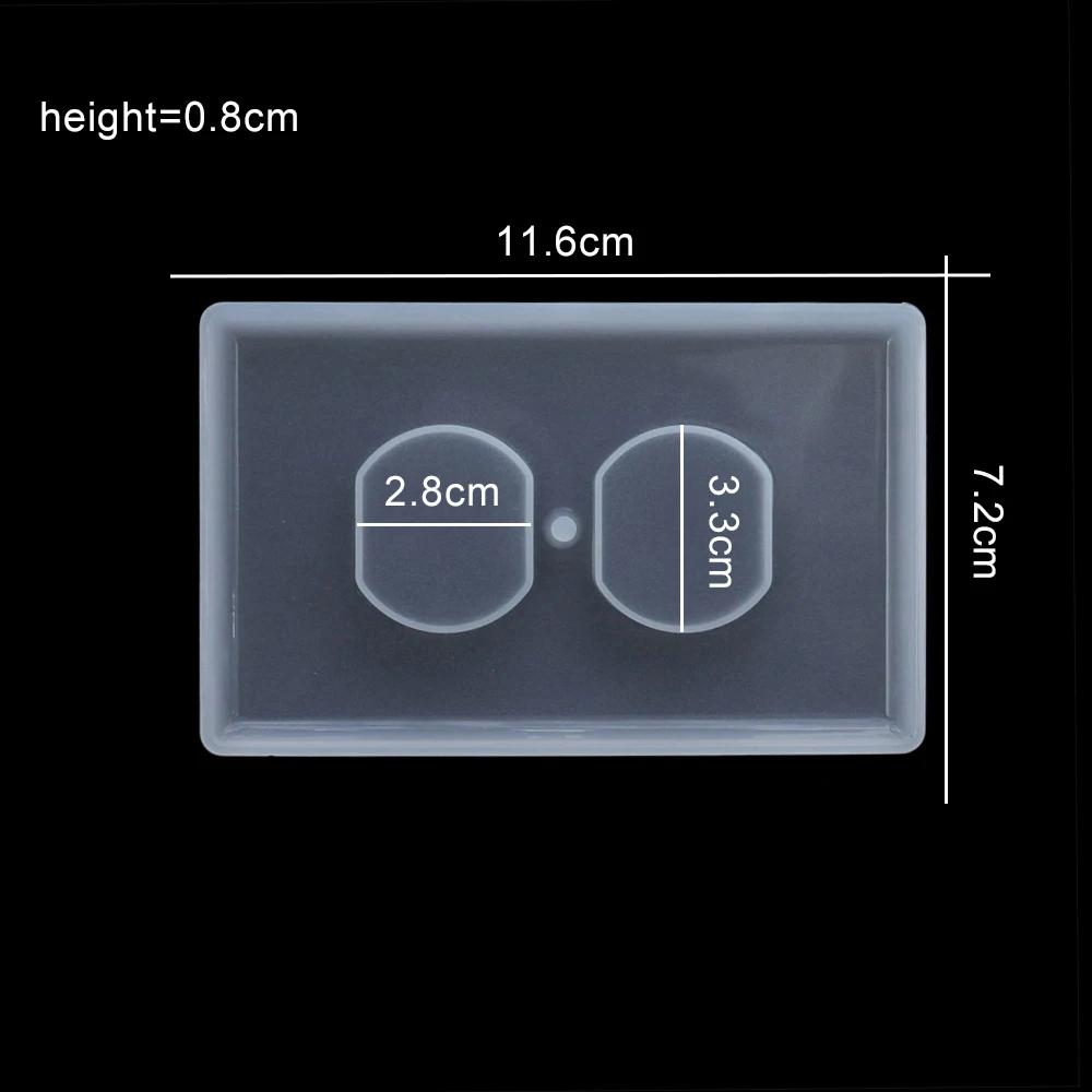Resina epóxi para artesanato, molde de faça você mesmo para painel de luz, tomada usb, molde de silicone para interruptor de luz, ferramenta de fundição, resina epóxi de cristal, 1 peça - Image 1