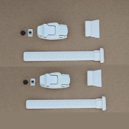 2 conjuntos de patins de velocidade em linha com cabeça de ferro, fivela de cinto de tornozelo, fita de patins de velocidade, faixa fixa com parafusos - Image 5