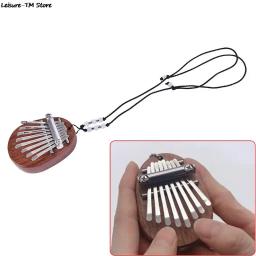 Mini Kalimba Thumb Piano, Grande Som, Teclado com Dedos, Instrumento Musical, De Madeira, Acrílico, 8 Chaves, Mais Novo - Image 1