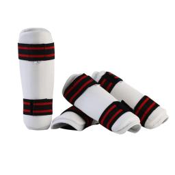 Protetor de braços para taekwondo tkd, 2 peças wtf perna suporte para judo karatê proteção para cotovelo muay thai chute boxe equipamento para crianças - Image 1