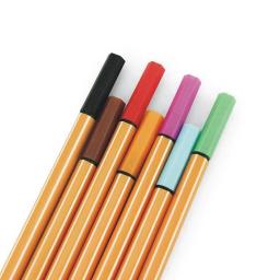 Canetas Fine Point Journal para desenho de anotações, projeto Sketch Art, suprimento de escritório, canetas coloridas, 0.4mm, 12PCs - Image 5