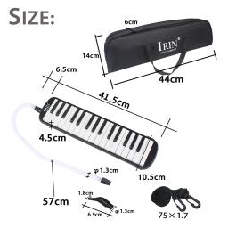 32 teclas de piano melodica pianica 37 teclas melodica acordeão instrumento musical com bolsa de transporte para alunos iniciantes crianças presentes - Image 5