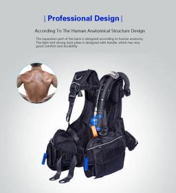 Compensador de flutuabilidade do mergulho autônomo, colete ajustável BCD Wetsuit, peso de liberação rápida, bolso integrado para pesca submarina - Image 5