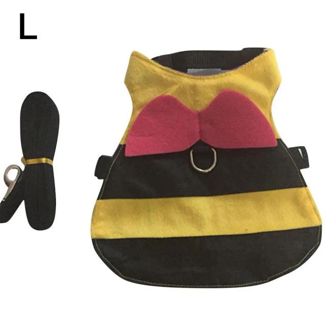 Conjunto Ajustável de Arnês e Trela Elástica para Coelhos, Chinchilas, Hamsters e Gatos