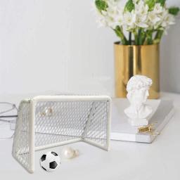 Rede minúscula do objetivo do futebol, jogo de tabela, cargo do objetivo do futebol, brinquedos do fósforo para fãs, partido do clube - Image 4