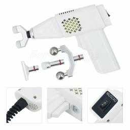 Ferramentas de ajuste de quiropraxia elétrica correção arma coluna muscular relaxar alívio da dor cervical terapia quiropraxia conjunto arma - Image 4
