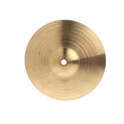 1pc ouro gongo 24 cm liga de cobre bater tambor címbalo percussão set de pratos de bateria de bronze durável pratos prop instrumento de percussão 8 10 12 melhor presente - Image 3
