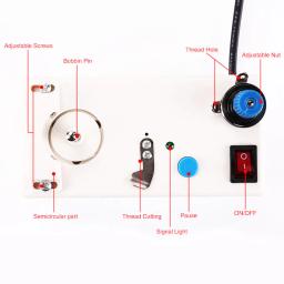 INNE-Máquina De Costura Inteligente, Enrolador De Bobina, Elétrico, Automático, Suporte De Rosca, Ferramenta, Bobinas, Conjunto Universal, Bordado - Image 3