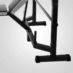 Bancada de levantamento de peso ajustável combinação fitness 660lb casa ginásio bancada rack treino ue grátis - Image 4
