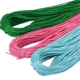 Corda elástica de borracha de alta qualidade, 2mm, comprimento 5 jardas, acessório de costura, elástico colorido - Image 3