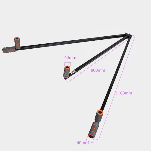 Máquina de Alongamento em Aço Inoxidável Unissex para Yoga e Dança: Equipamento de Treino para Flexibilidade e Exercícios de Pernas