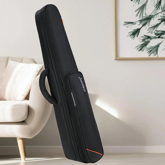 Mochila Multifuncional para Saxofone, Clarinete e Flauta com Alças e Saco de Cabeça Inclusos
