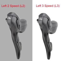 Micronew bicicleta de estrada shifter 2*10 velocidade para 22.2-23.8mm guiador 7/8/9 velocidade alavancas de controle duplo - Image 4