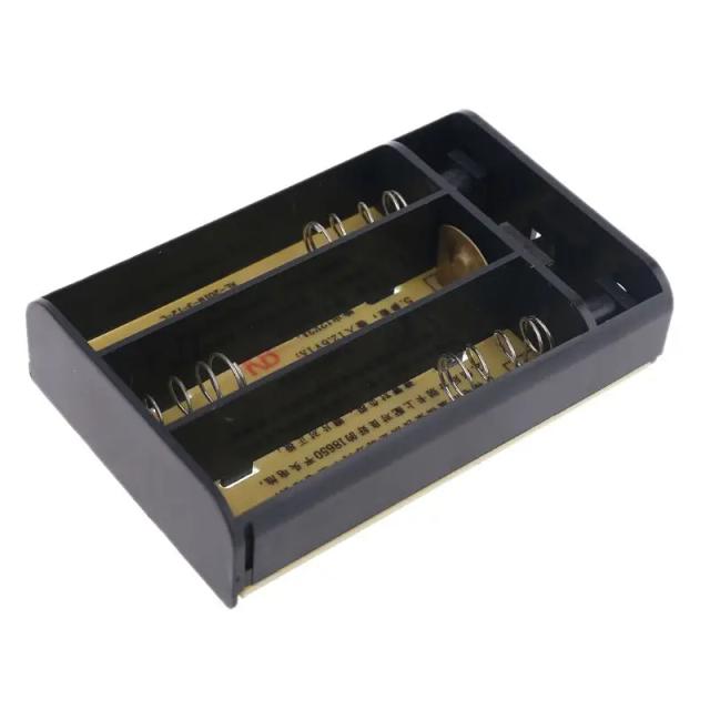 Fonte de Alimentação N0hc 12V com Caixa para Bateria 3x18650 Ideal para Iluminação LED e Roteadores Wi-Fi