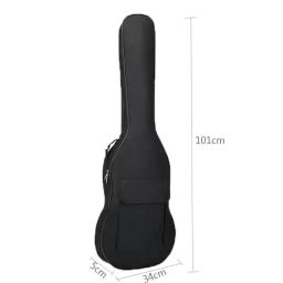 Impermeável acolchoado guitarra elétrica Bass sacos, preto, estojo, titular - Image 6